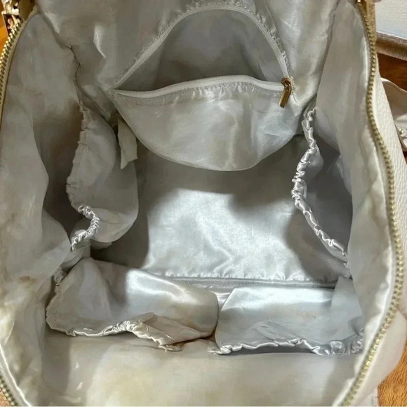 Luli bebe monaco Pearl white diaper bag - Picture 8 of 9